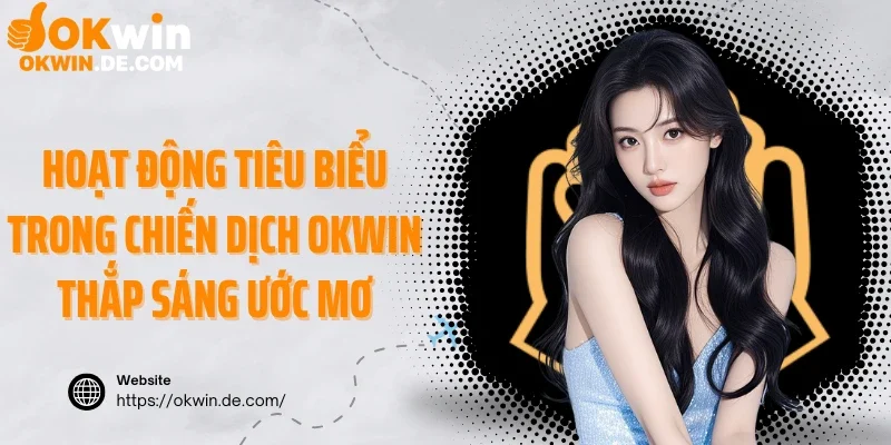 Hoạt động tiêu biểu trong chiến dịch Okwin thắp sáng ước mơ